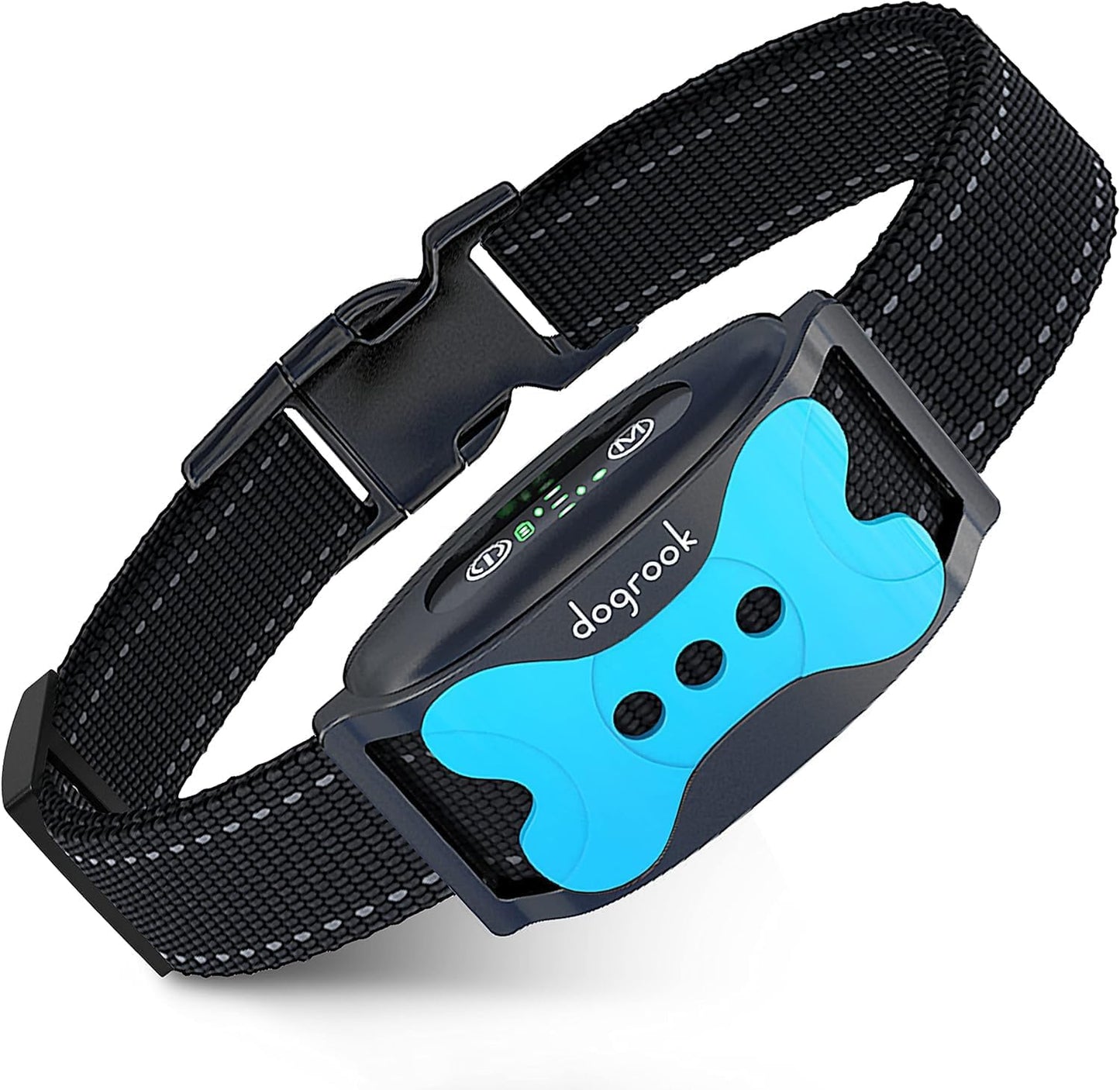 Effective Dog Bark Collar | Smart Training Device with Beep & Vibration | Rechargeable, Waterproof & No Shock | Suitable for All Sizes (12-110 Lbs)