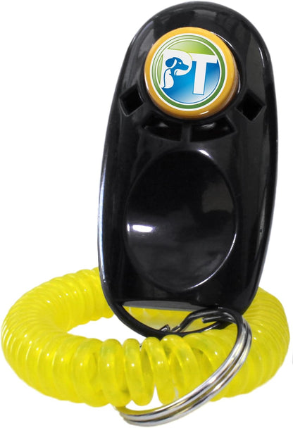 ET-300ZEN Waterproof Remote Dog Trainer - 1/2 Mile Range with Static, Vibration & Sound Stimulation + Petstek Clicker
