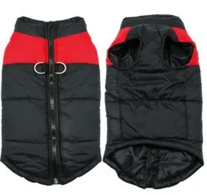 Cozy Winter Dog Jackets - Stylish & Warm Vests for Small to Large Breeds - Available in 4 Colors & Sizes S-5XL