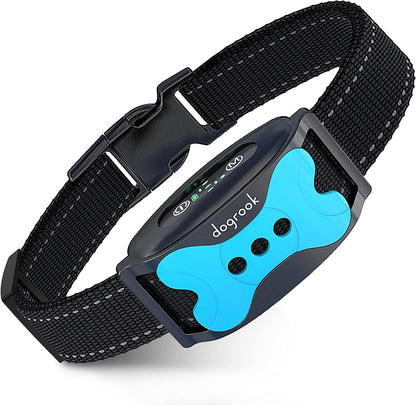 Effective Dog Bark Collar | Smart Training Device with Beep & Vibration | Rechargeable, Waterproof & No Shock | Suitable for All Sizes (12-110 Lbs)