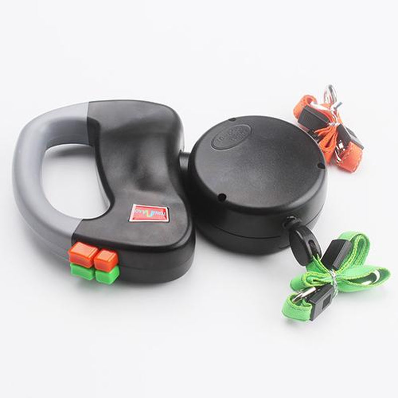 Ultimate Retractable Dual Pet Dog Walking Leash - Walk Two Dogs with Ease!