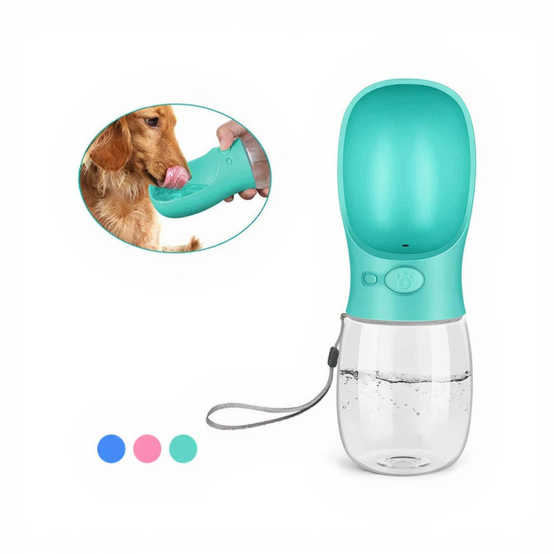 Portable Pet Water Bottle - Ideal Travel Feeder for Dogs & Cats - Outdoor Hydration Dispenser