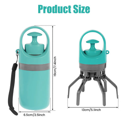Portable Pet Toilet Waste Disposal Kit with Dog Shovel and Garbage Bags