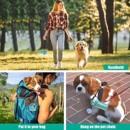 Portable Pet Toilet Waste Disposal Kit with Dog Shovel and Garbage Bags
