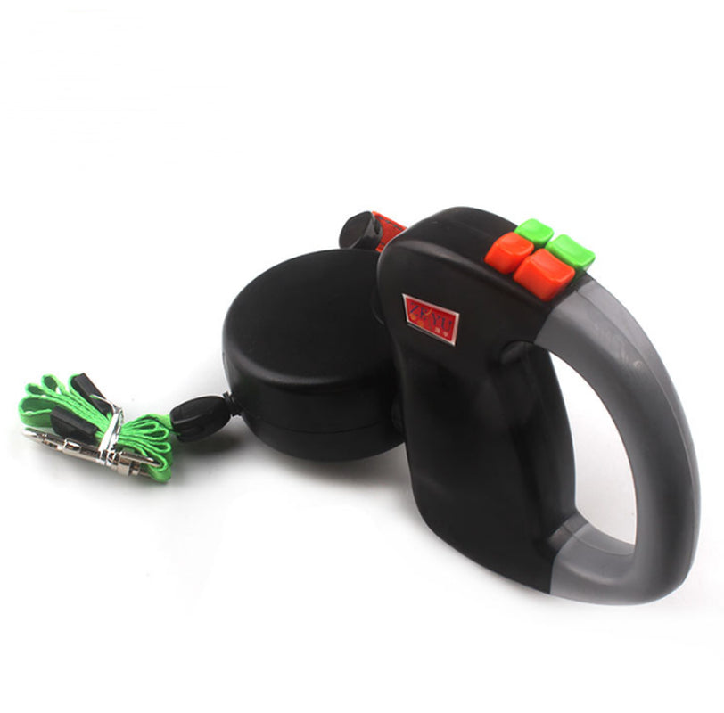 Ultimate Retractable Dual Pet Dog Walking Leash - Walk Two Dogs with Ease!